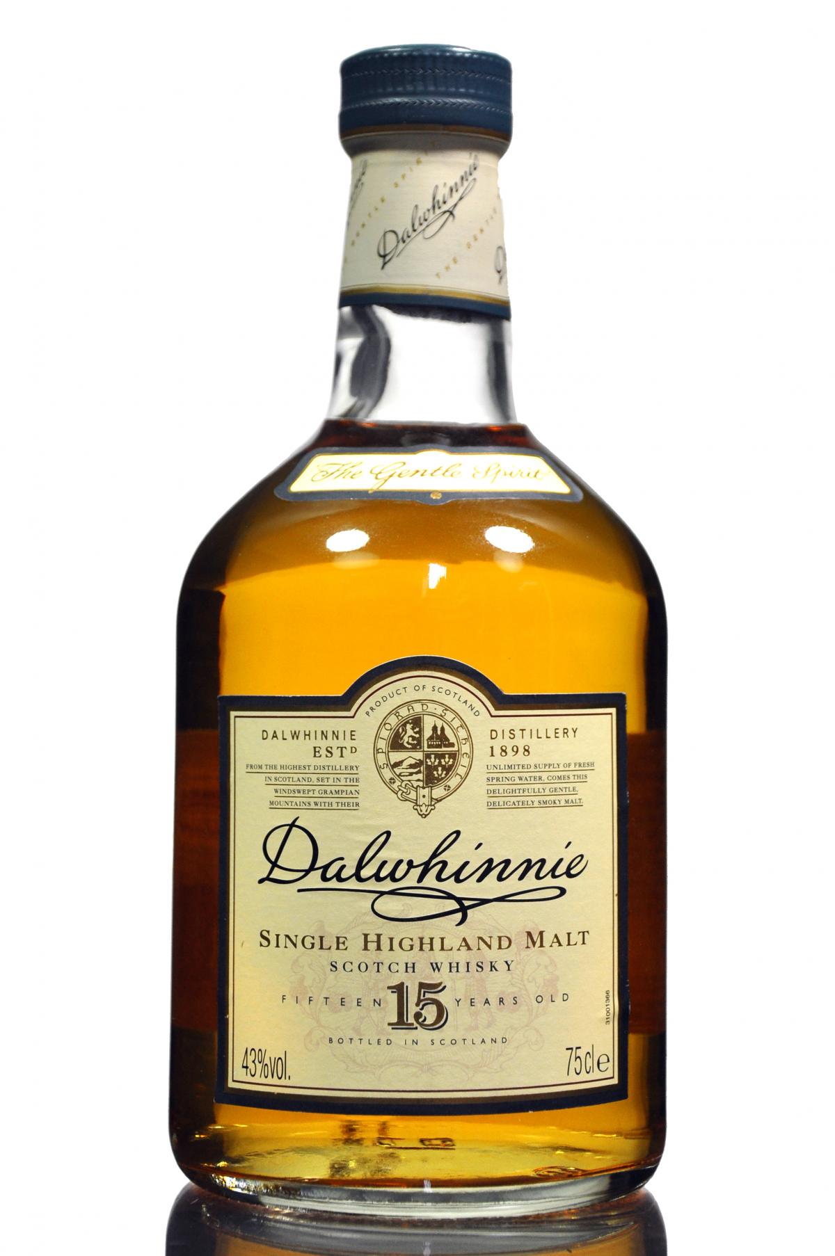 Dalwhinnie 15 Year Old - 1990s