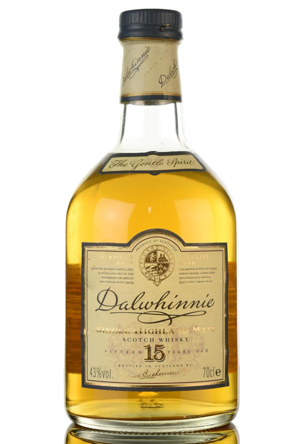 Dalwhinnie 15 Year Old - 1990s