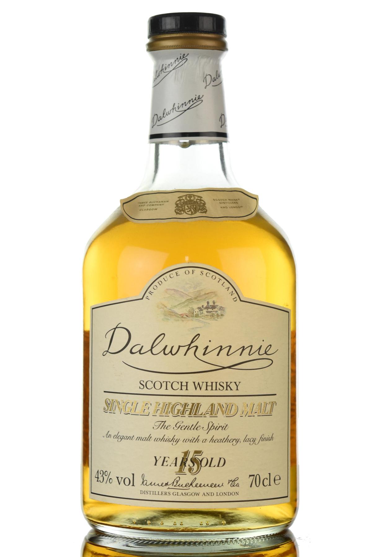 Dalwhinnie 15 Year Old - 1990s