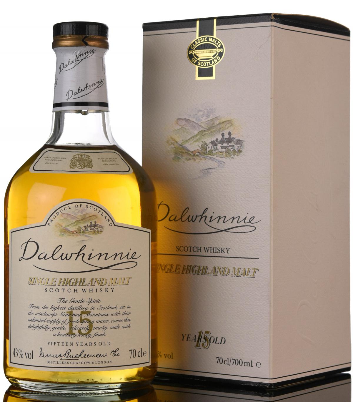 Dalwhinnie 15 Year Old - 1990s