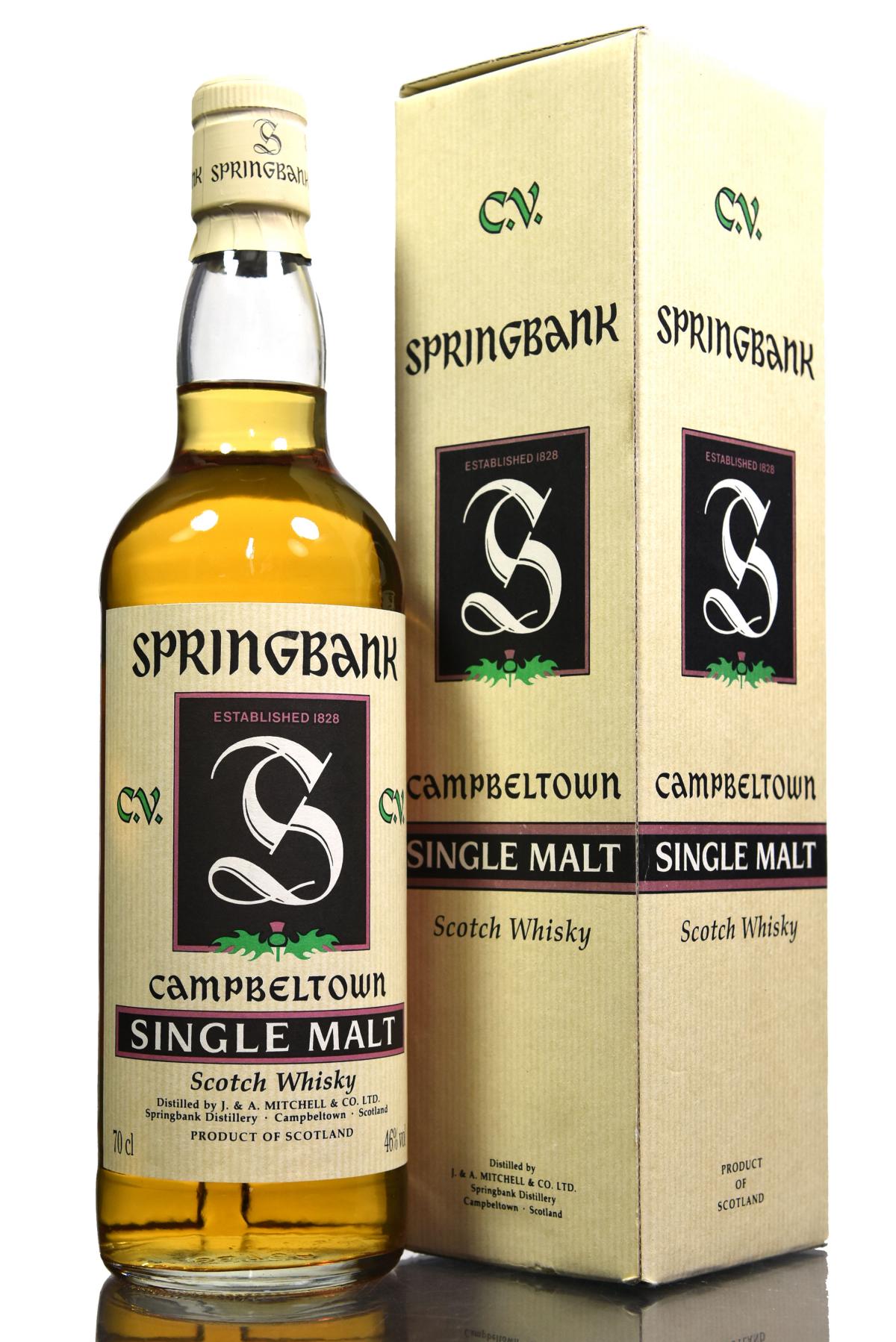 Springbank CV - 1990s