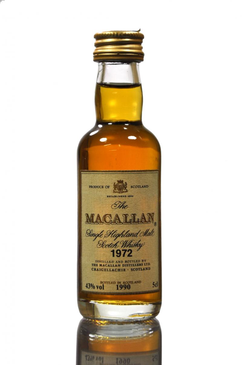 Macallan 1972-1990 Miniature