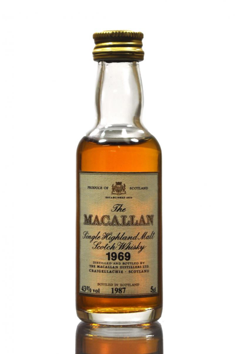 Macallan 1969-1987 Miniature