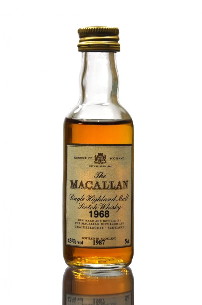 Macallan 1968-1987 Miniature