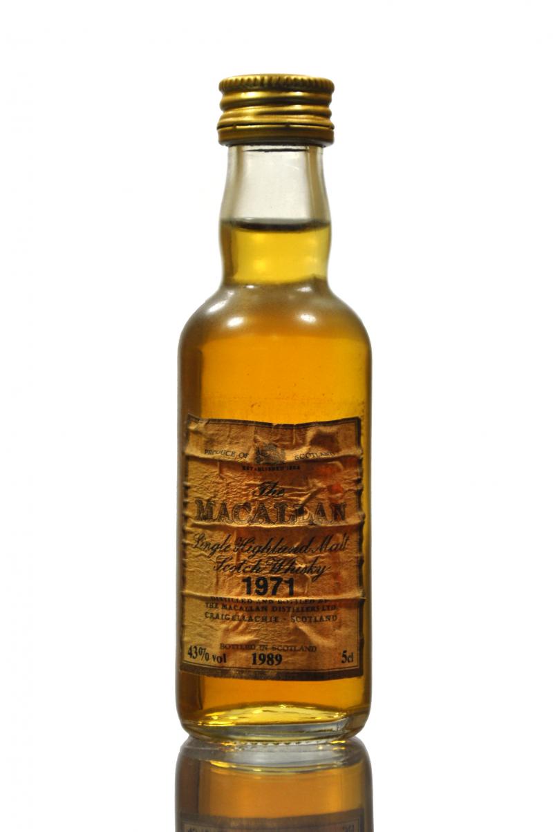 Macallan 1971-1989 Miniature