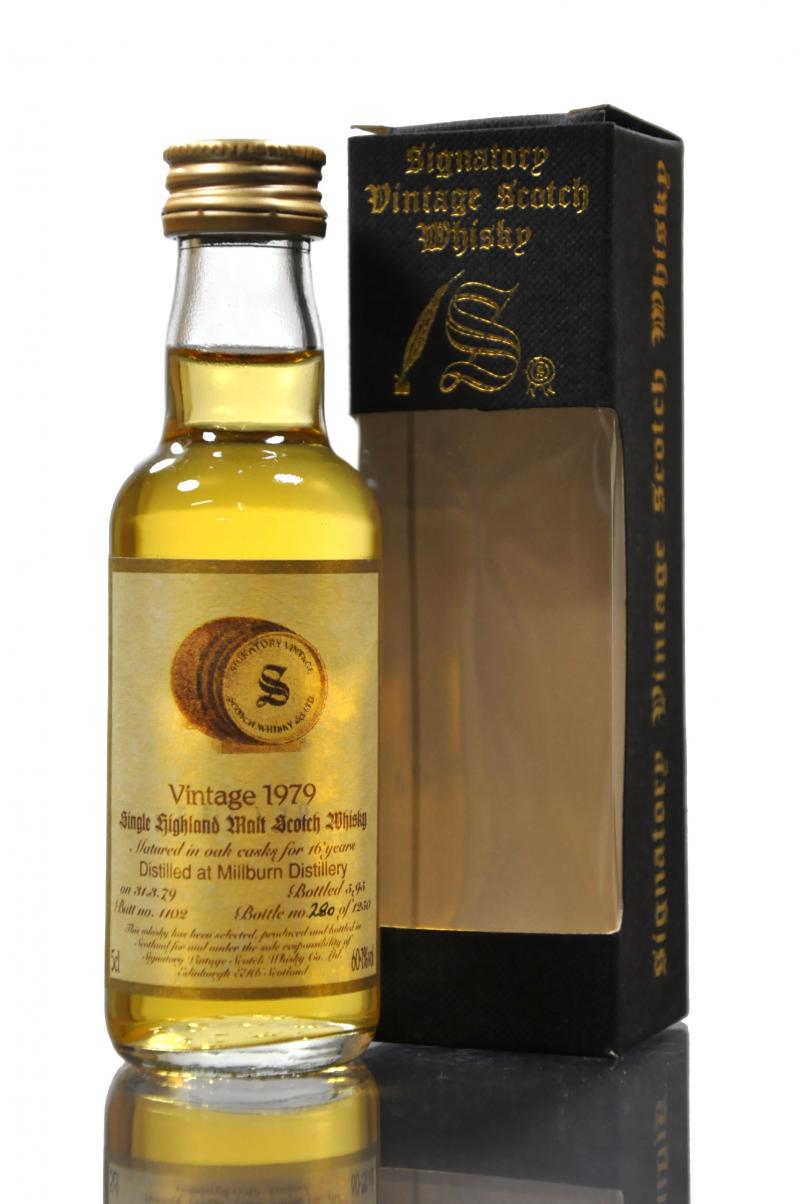 Millburn 1979-1995 - 16 Year Old - Signatory Vintage Miniature