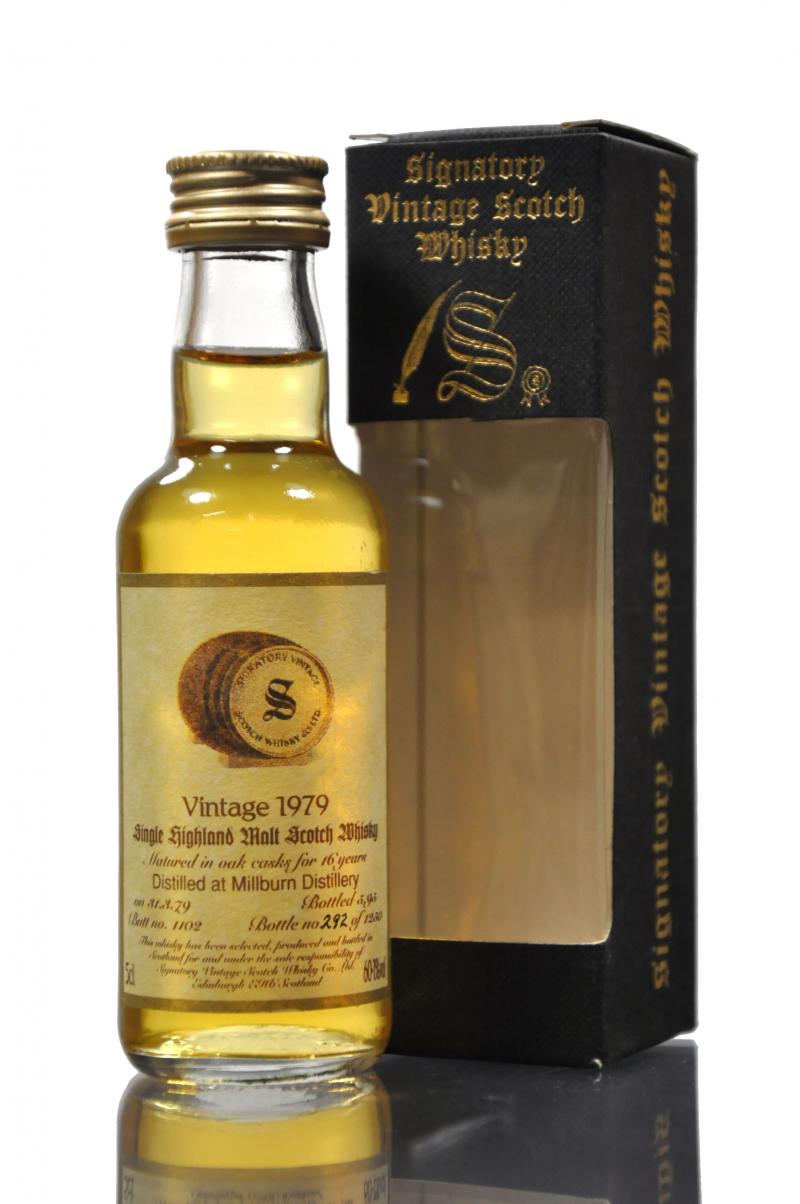 Millburn 1979-1995 - 16 Year Old - Signatory Vintage Miniature
