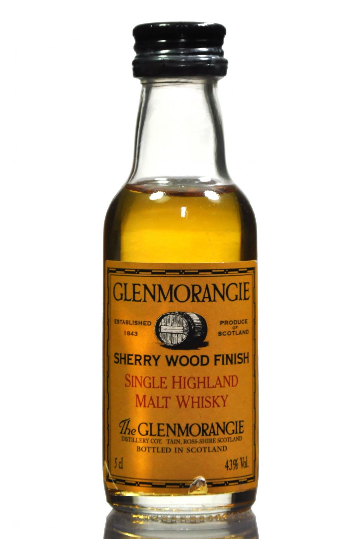 Glenmorangie Sherry Wood Finish Miniature