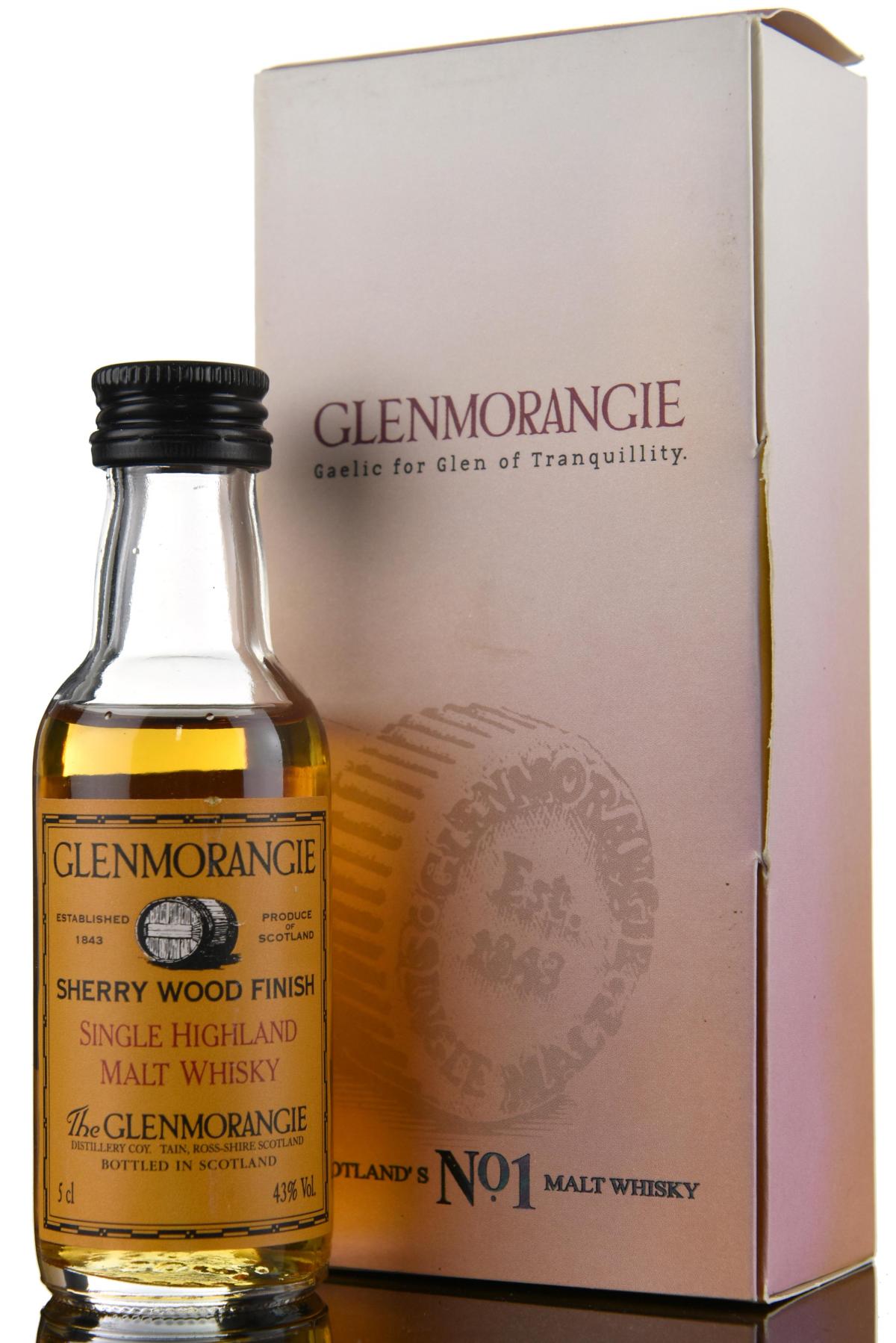 Glenmorangie Sherry Wood Finish Miniature