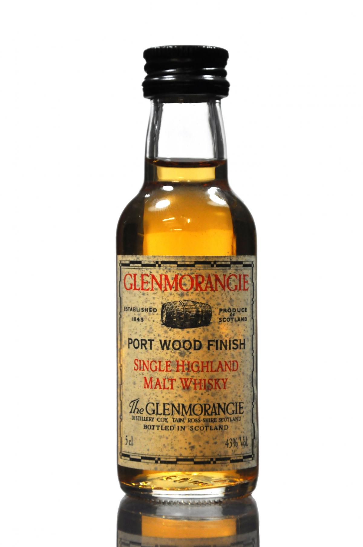 Glenmorangie Port Wood Finish Miniature