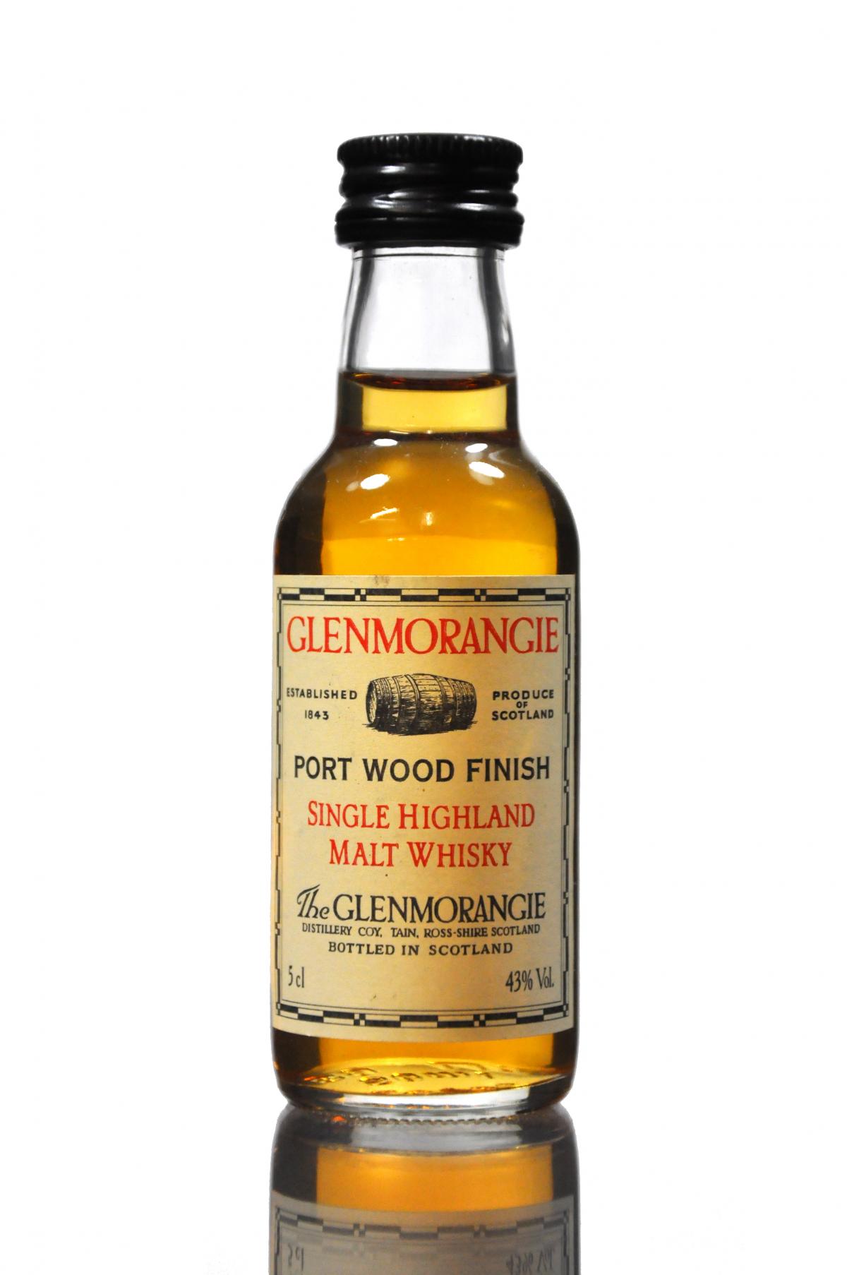 Glenmorangie Port Wood Finish Miniature