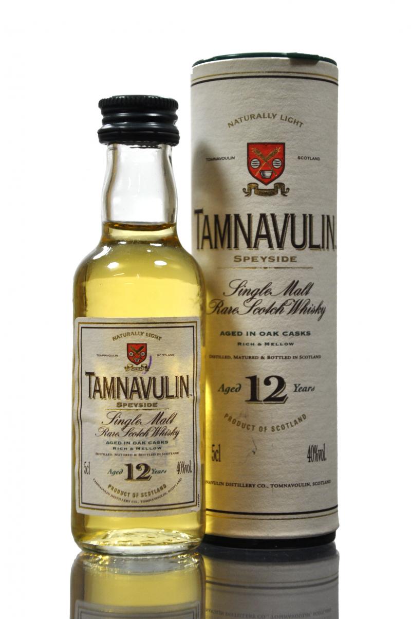 Tamnavulin 12 Year Old Miniature