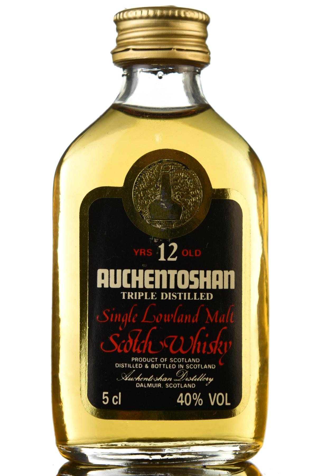 Auchentoshan 12 Year Old Miniature