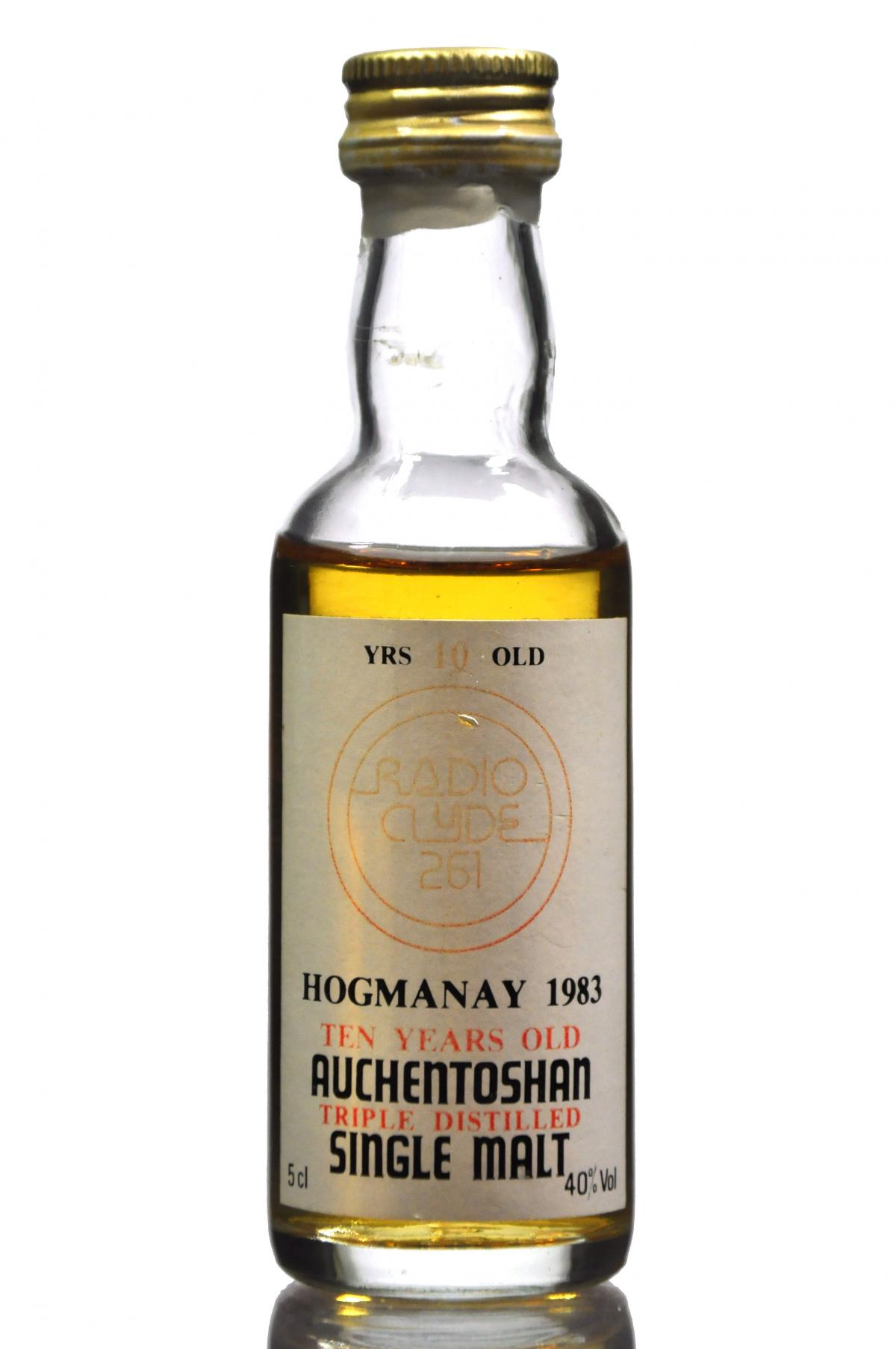 Auchentoshan Radio Clyde 261 - Hogmany 1983 Miniature