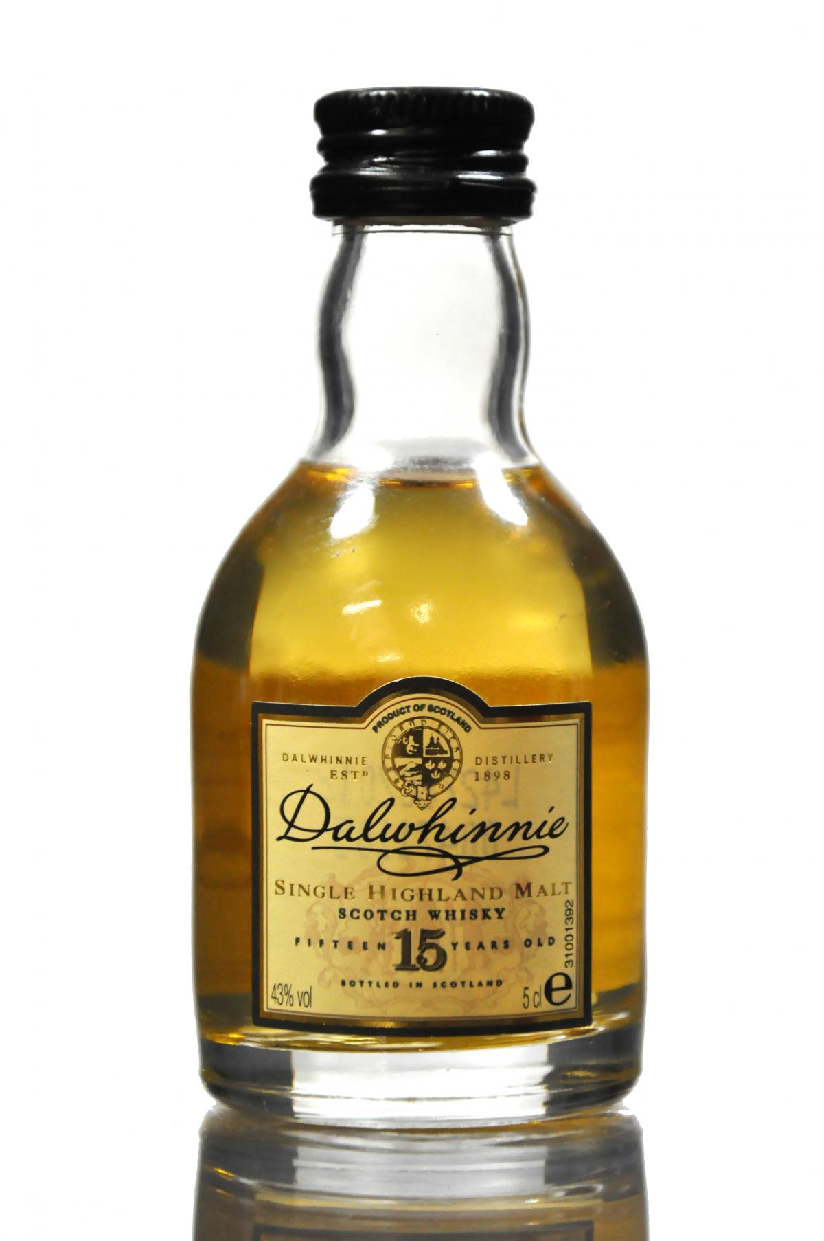 Dalwhinnie 15 Year Old Miniature