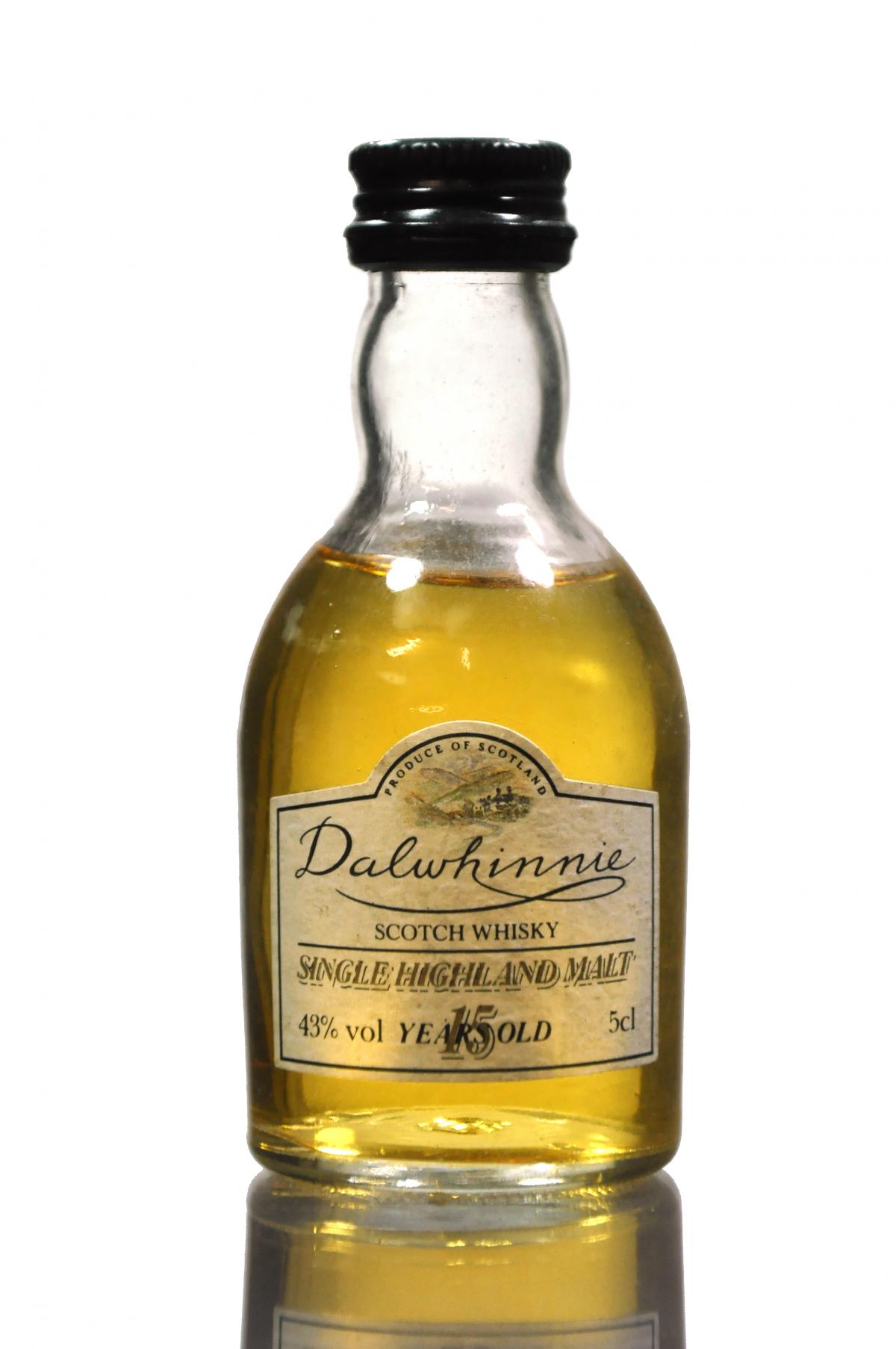 Dalwhinnie 15 Year Old Miniature