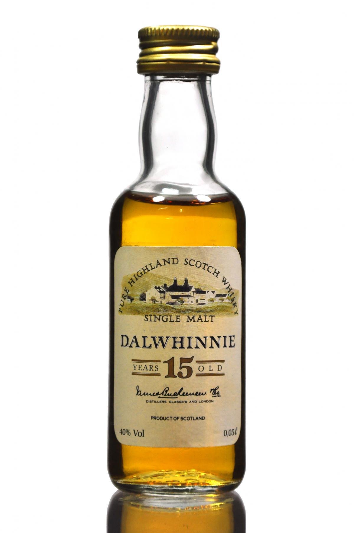 Dalwhinnie 15 Year Old Miniature
