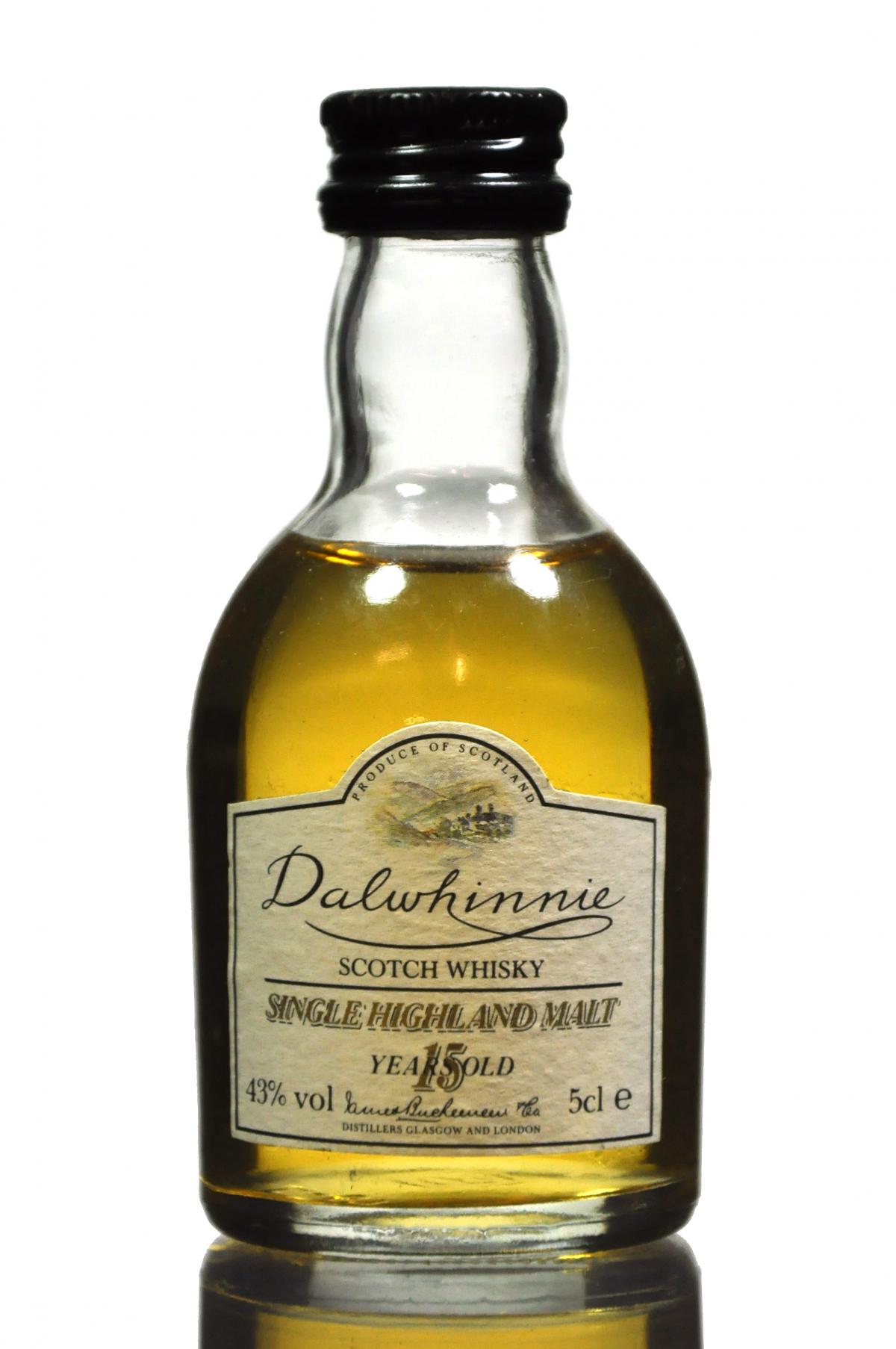 Dalwhinnie 15 Year Old Miniature