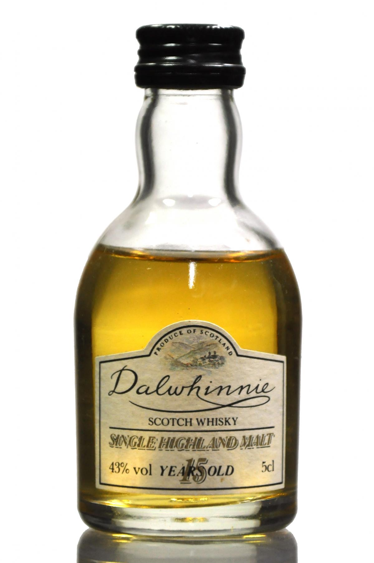 Dalwhinnie 15 Year Old Miniature