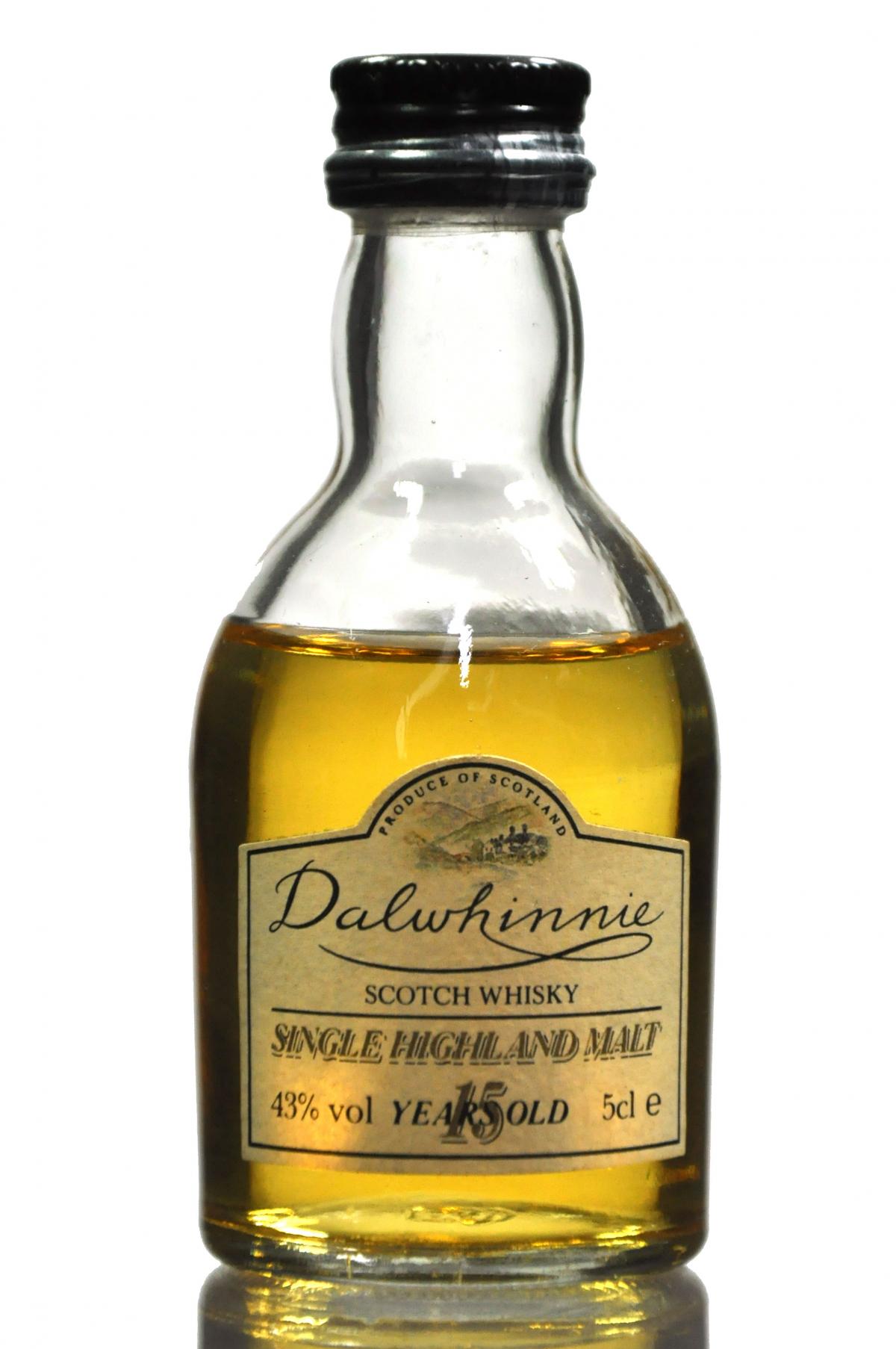 Dalwhinnie 15 Year Old Miniature