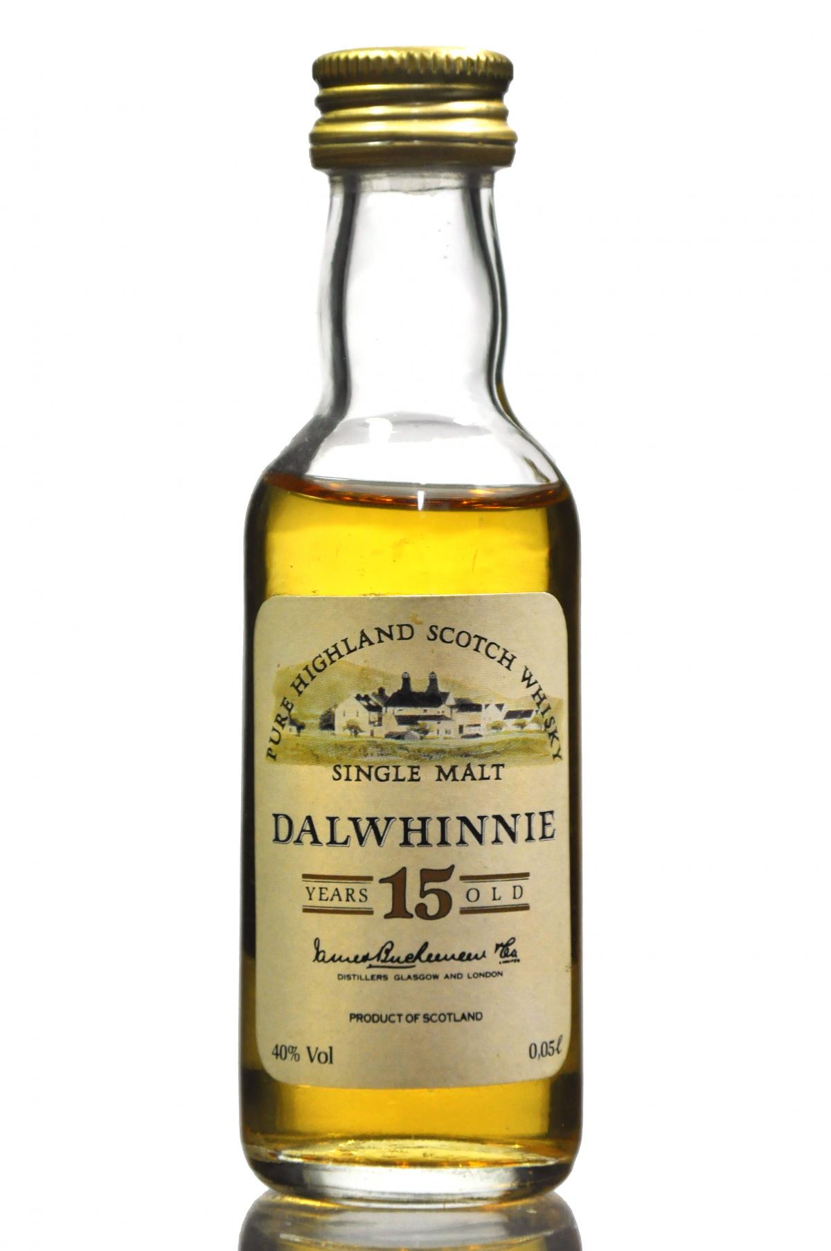 Dalwhinnie 15 Year Old Miniature