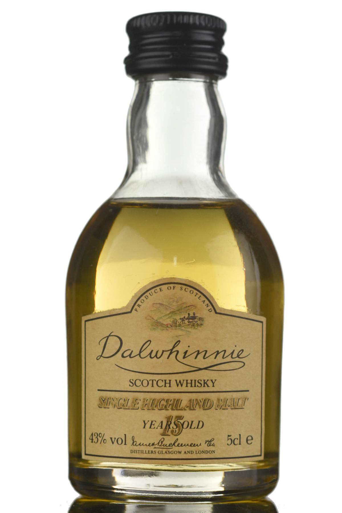 Dalwhinnie 15 Year Old Miniature