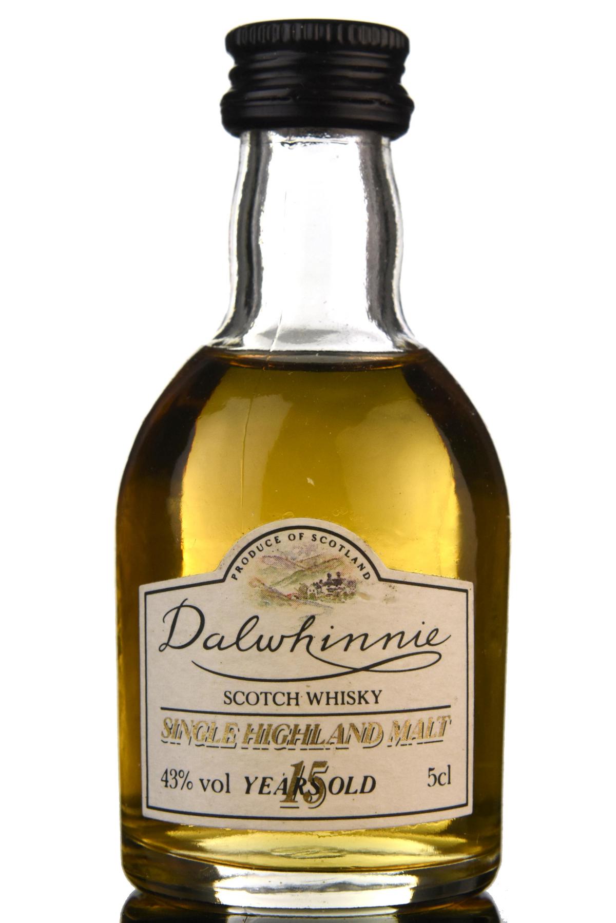 Dalwhinnie 15 Year Old Miniature
