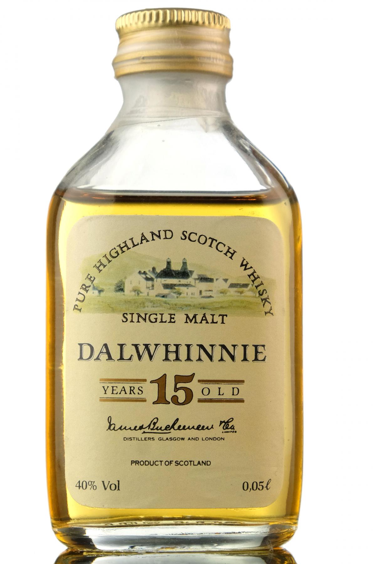 Dalwhinnie 15 Year Old Miniature
