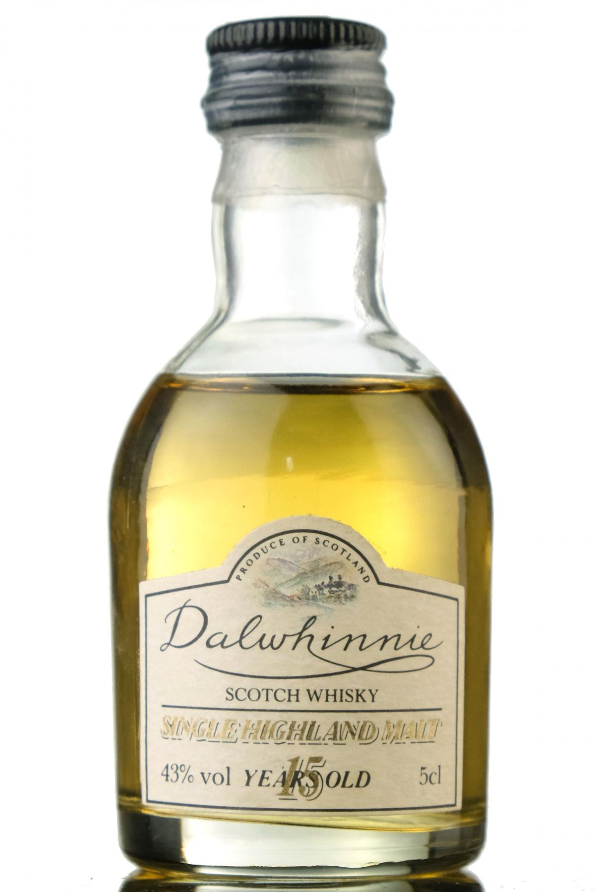 Dalwhinnie 15 Year Old Miniature