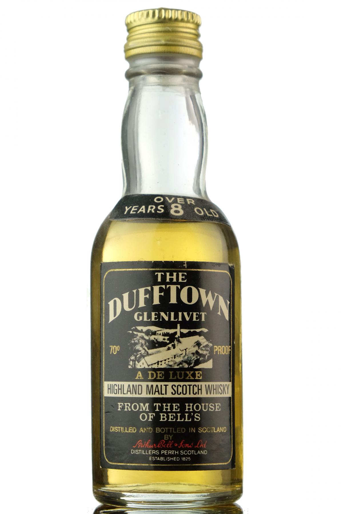 Dufftown-Glenlivet 8 Year Old Miniature