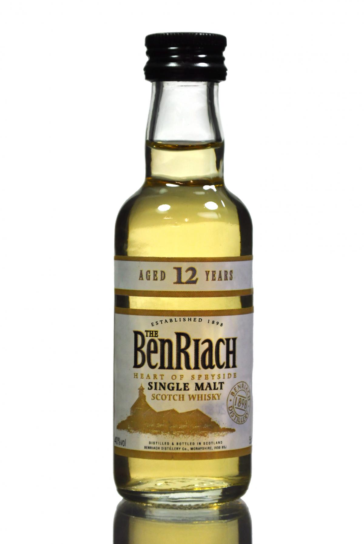 Benriach 12 Year Old Miniature