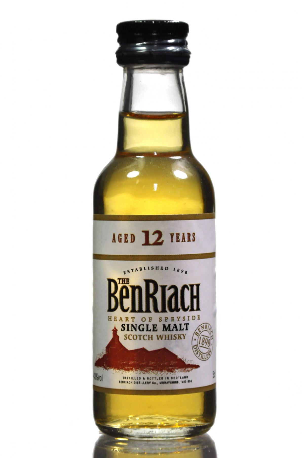 Benriach 12 Year Old Miniature