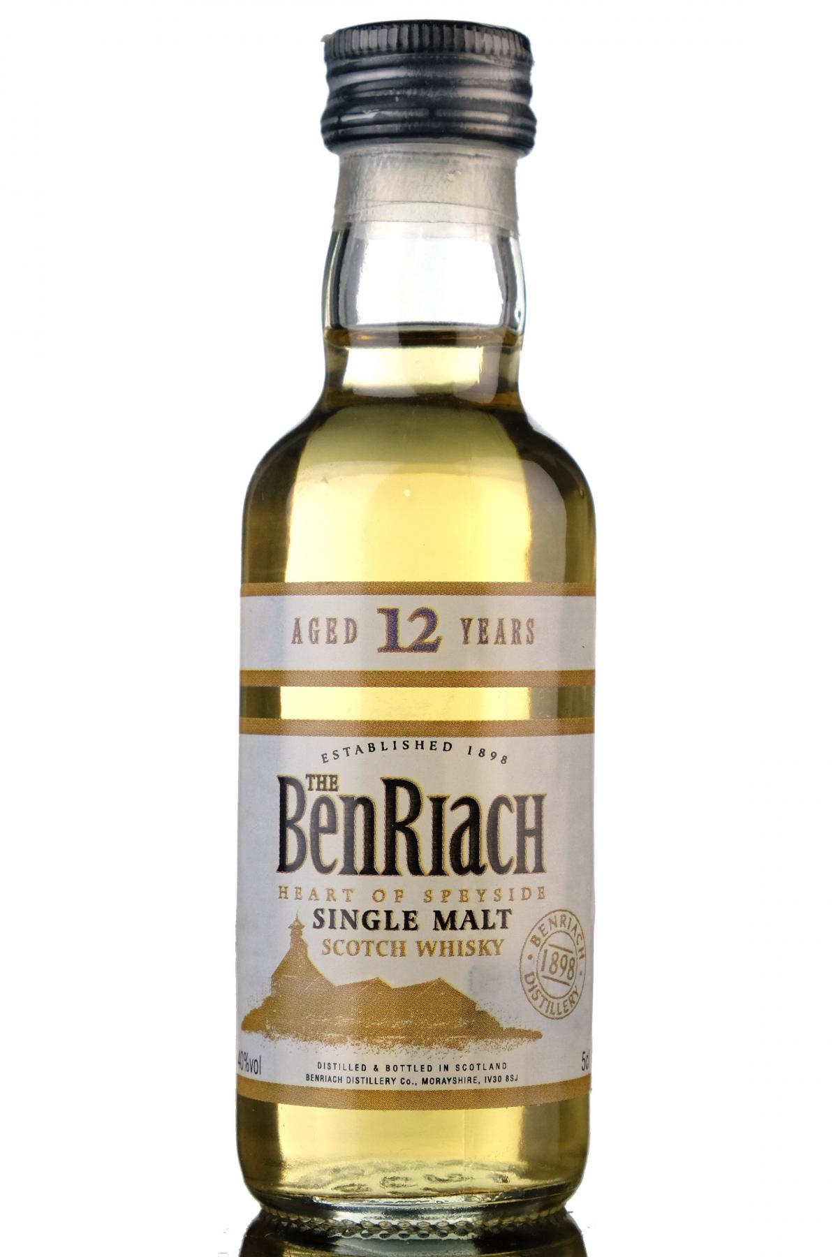 Benriach 12 Year Old Miniature
