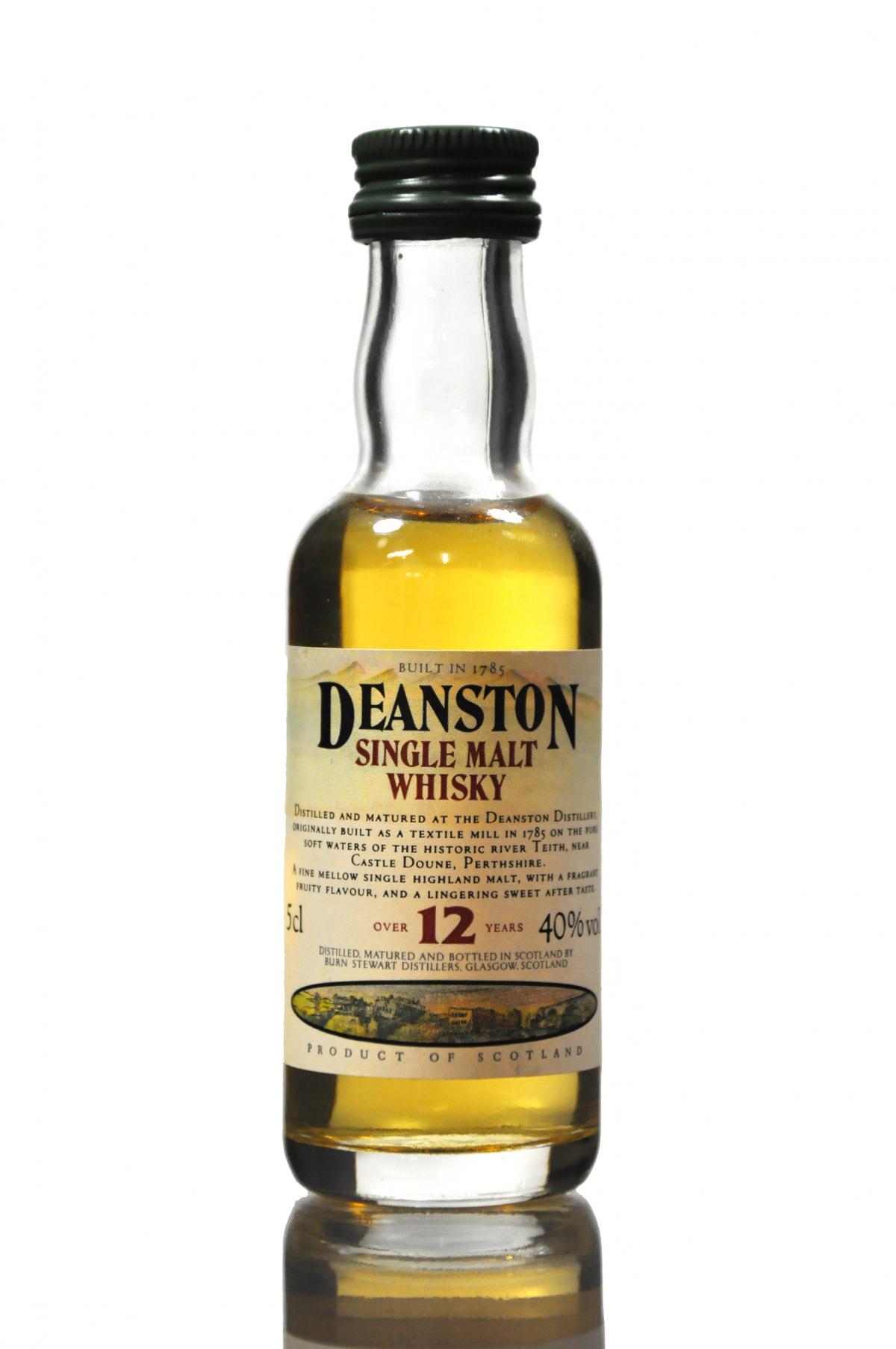 Deanston 12 Year Old Miniature