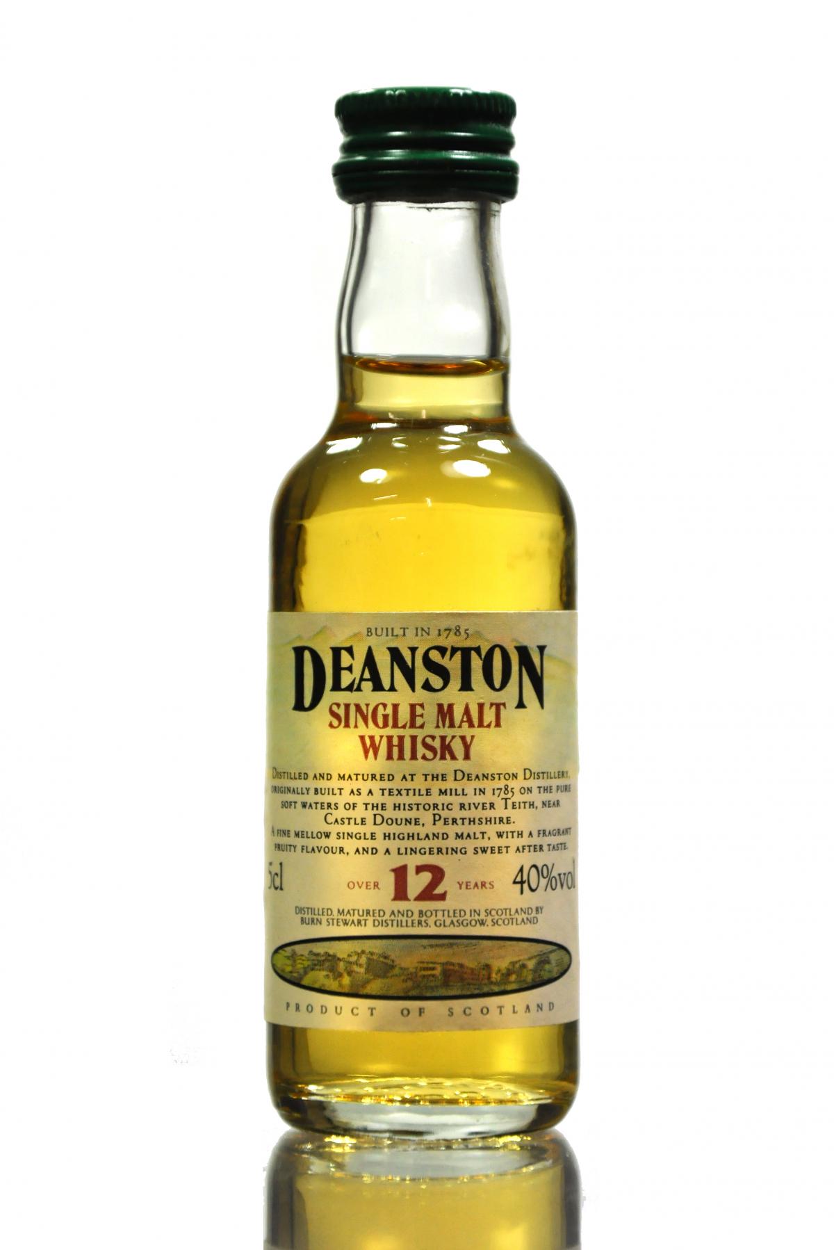 Deanston 12 Year Old Miniature