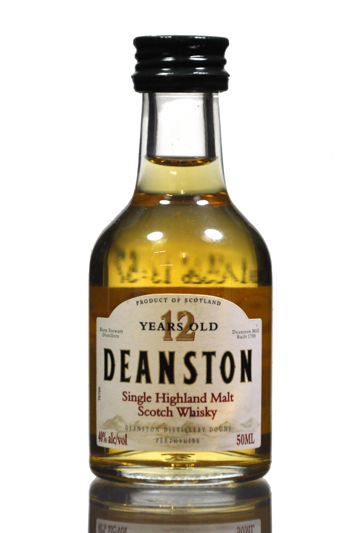 Deanston 12 Year Old Miniature