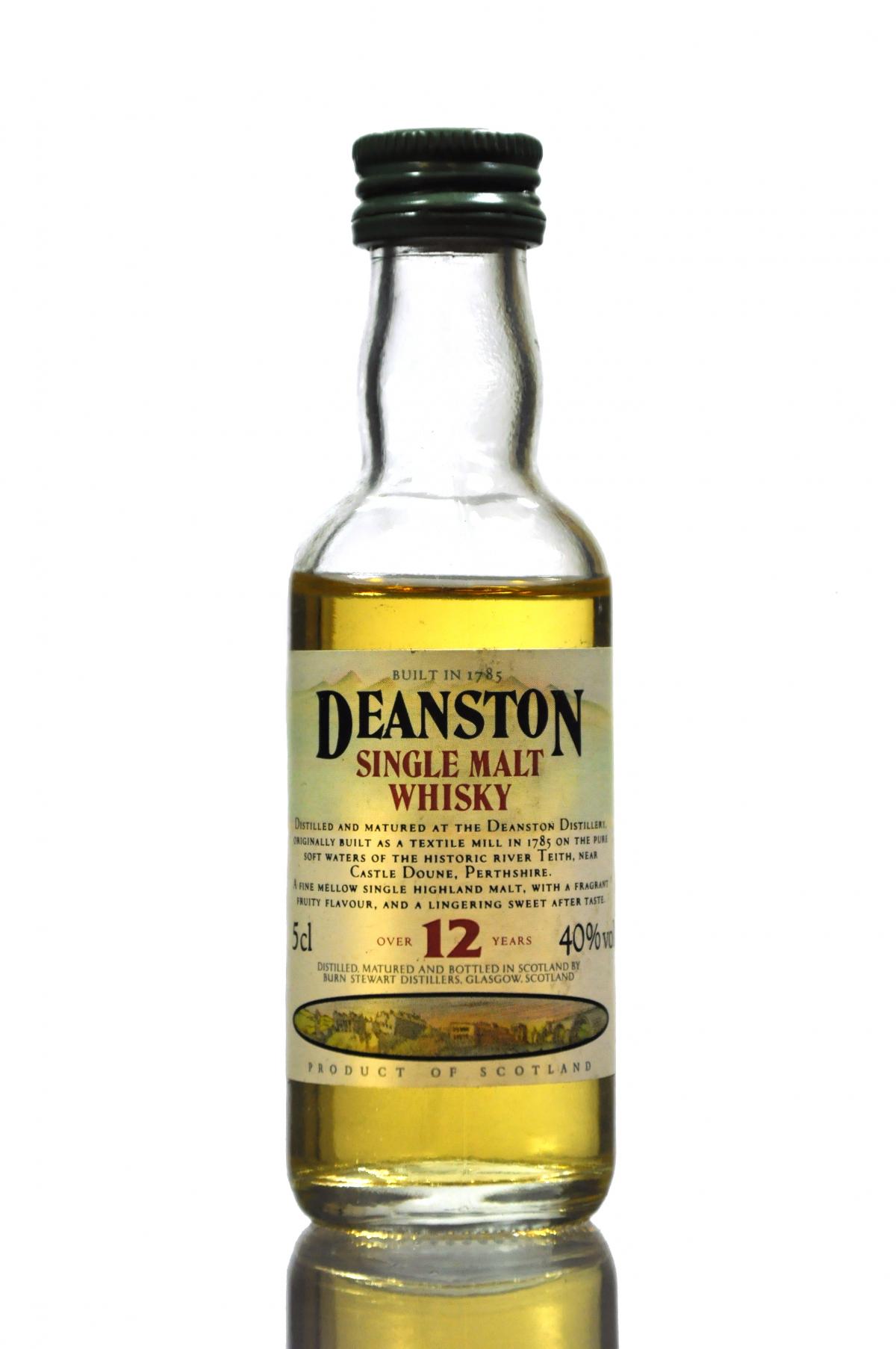 Deanston 12 Year Old Miniature