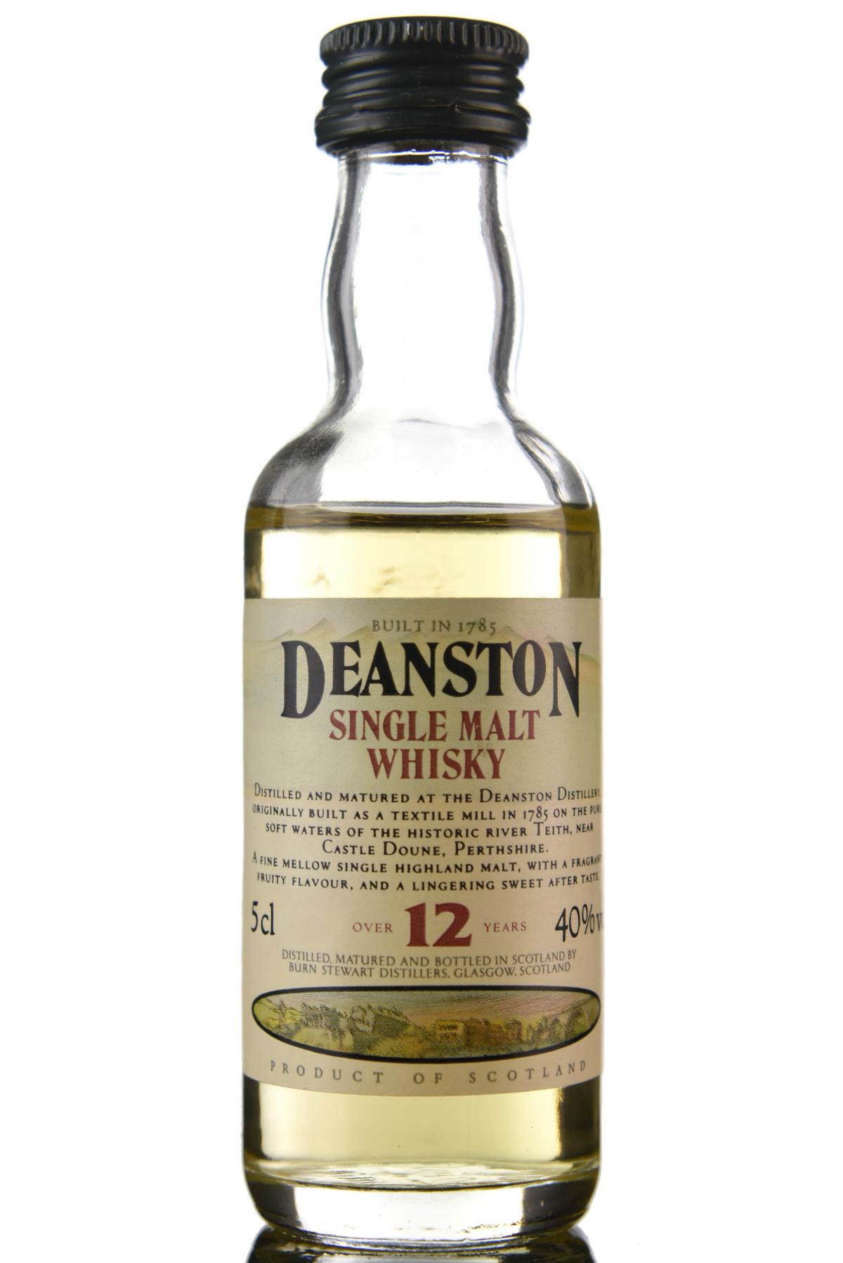 Deanston 12 Year Old Miniature