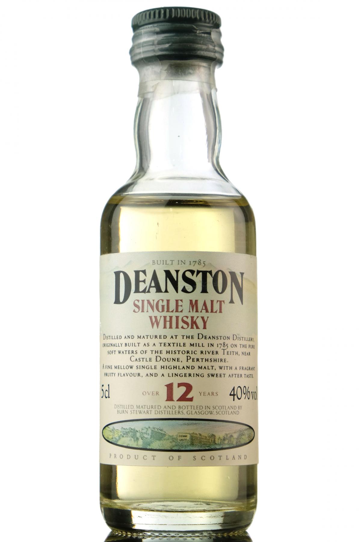 Deanston 12 Year Old Miniature