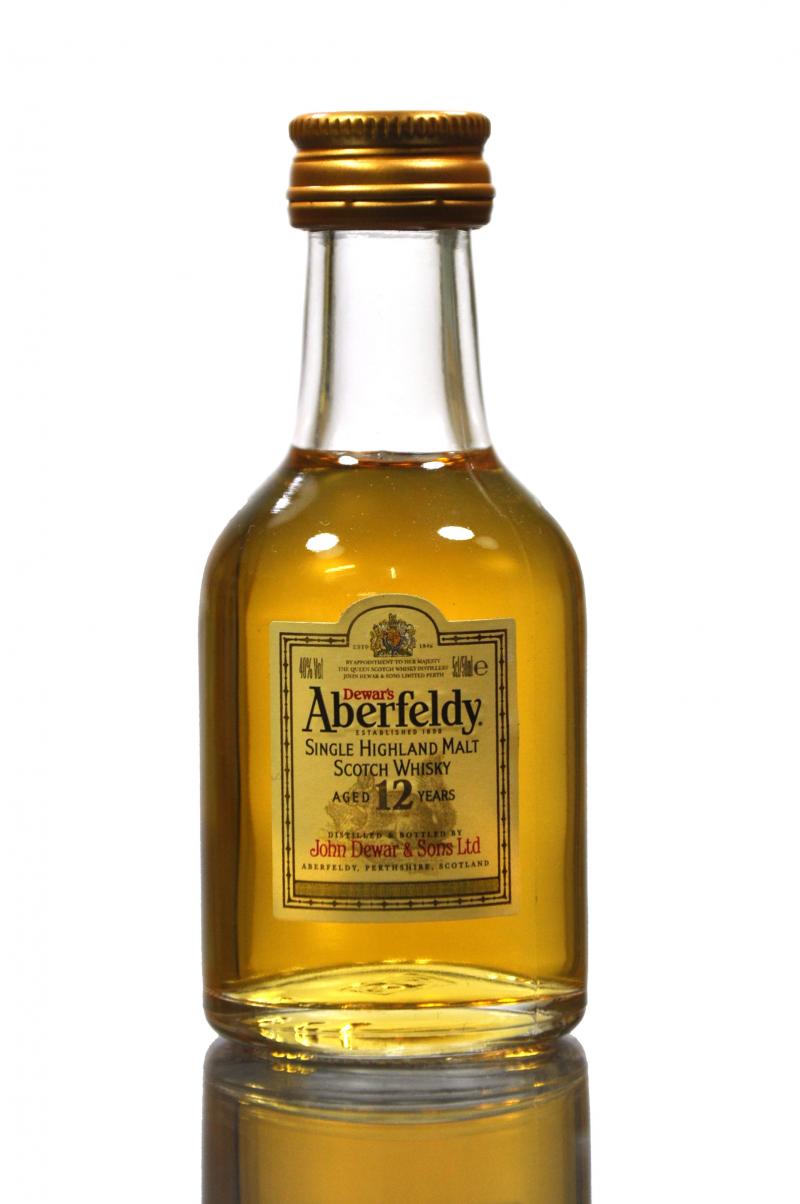 Aberfeldy 12 Year Old Miniature