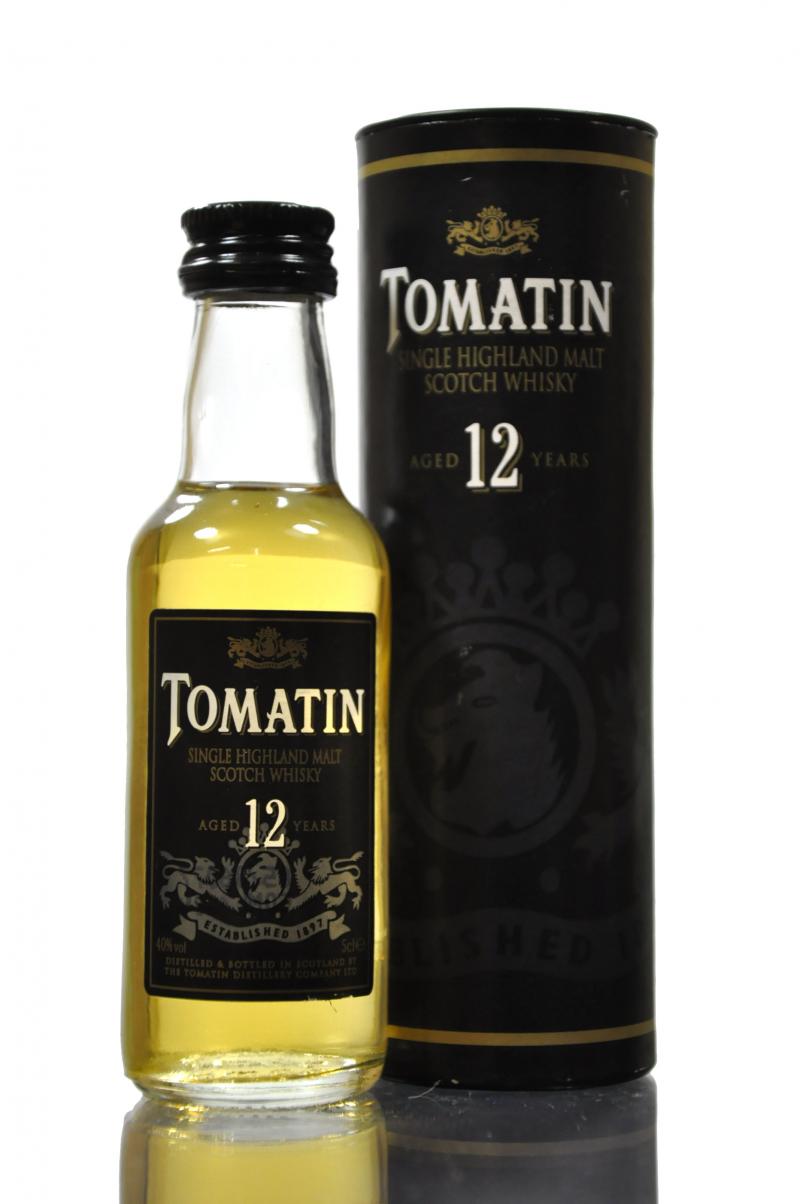 Tomatin 12 Year Old Miniature