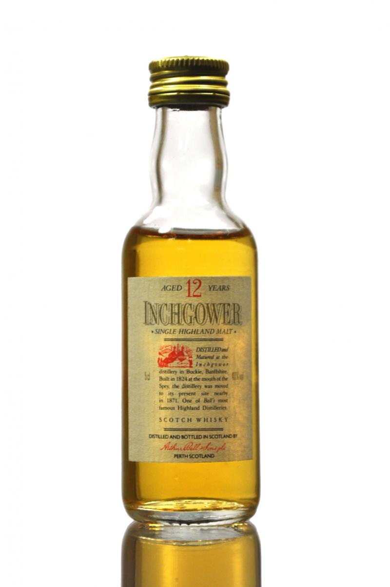 Inchgower 12 Year Old Miniature