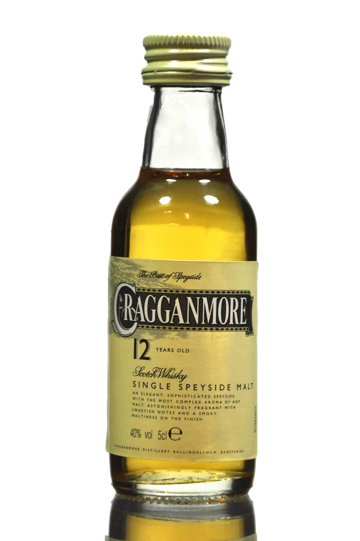 Cragganmore 12 Year Old Miniature
