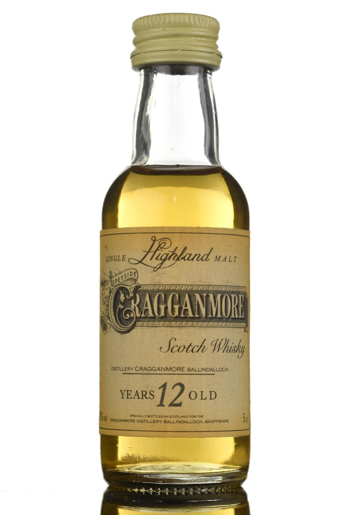 Cragganmore 12 Year Old Miniature