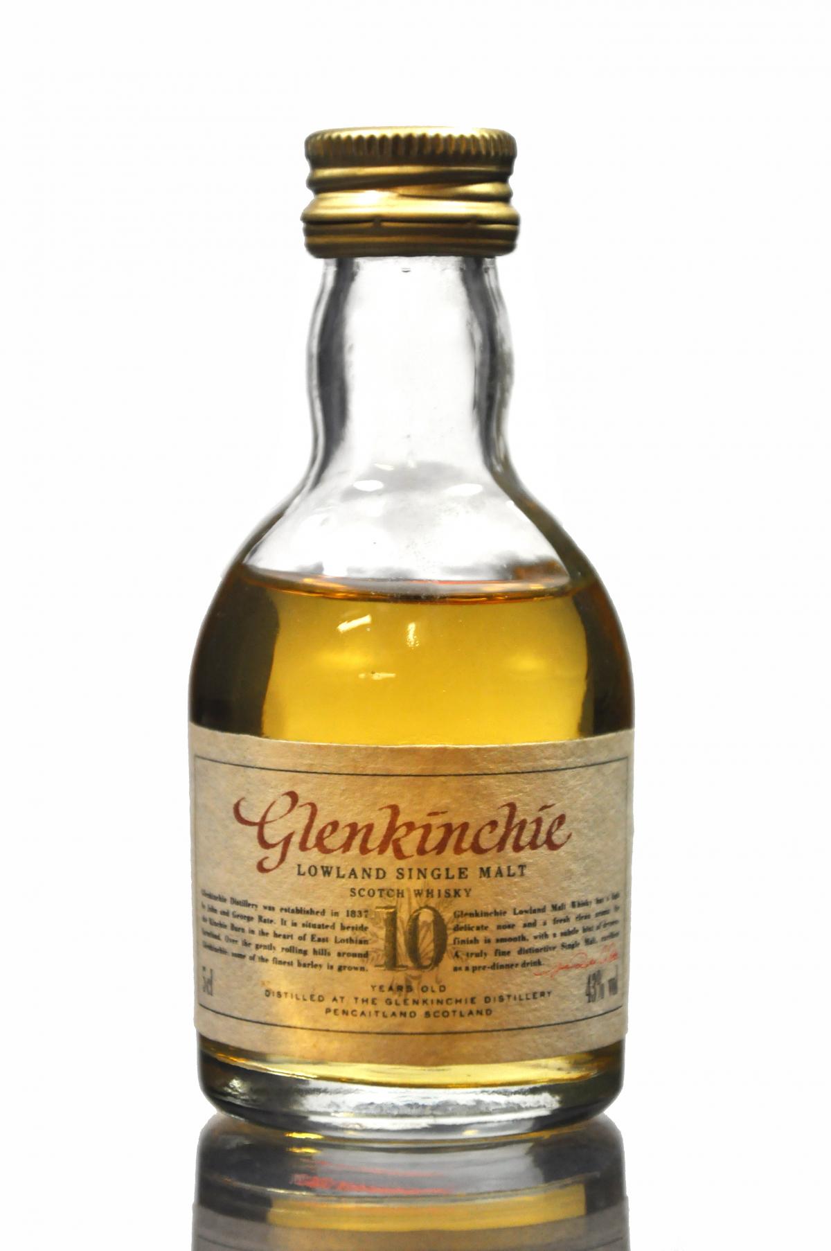 Glenkinchie 10 Year Old Miniature