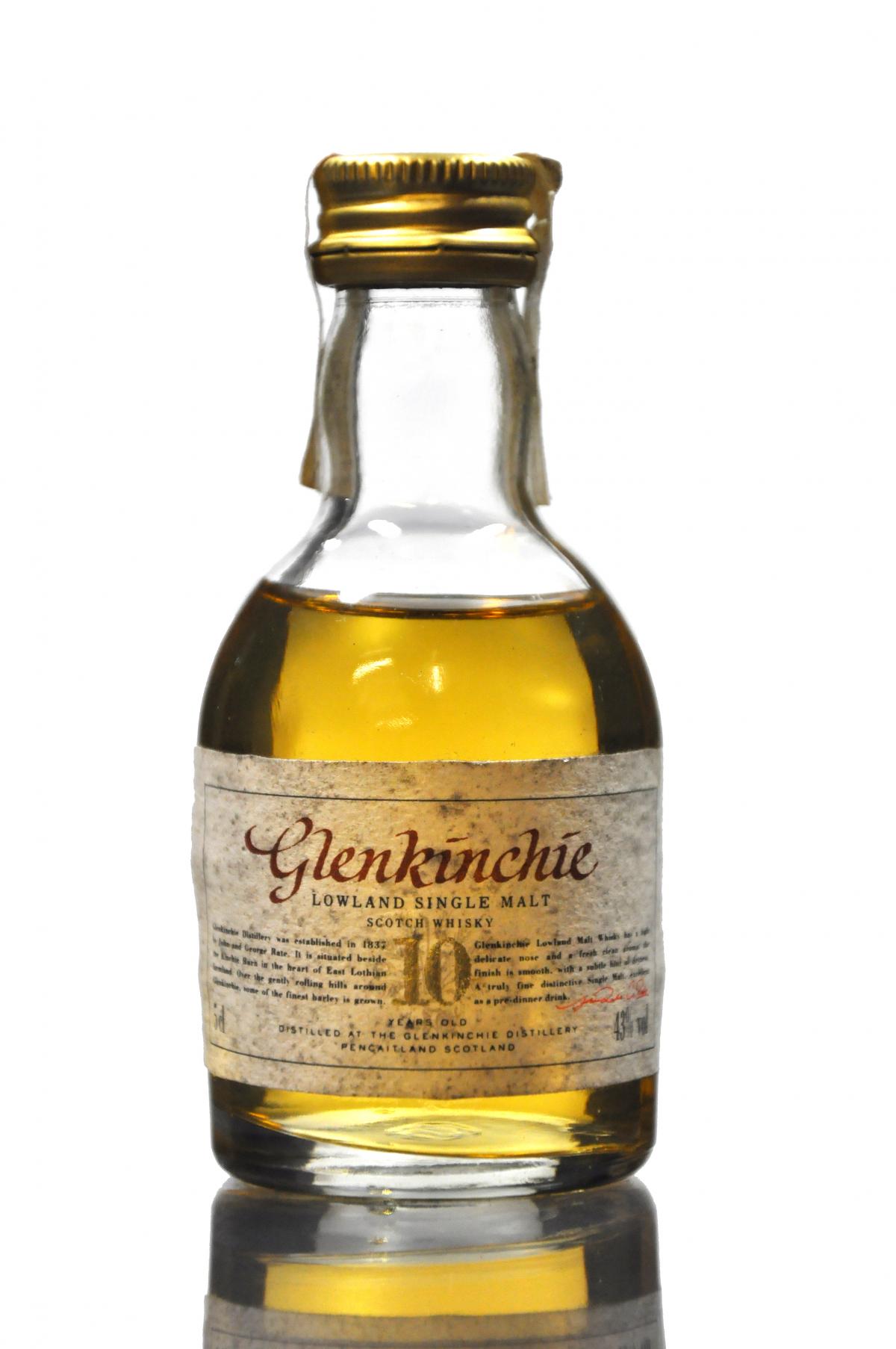 Glenkinchie 10 Year Old Miniature