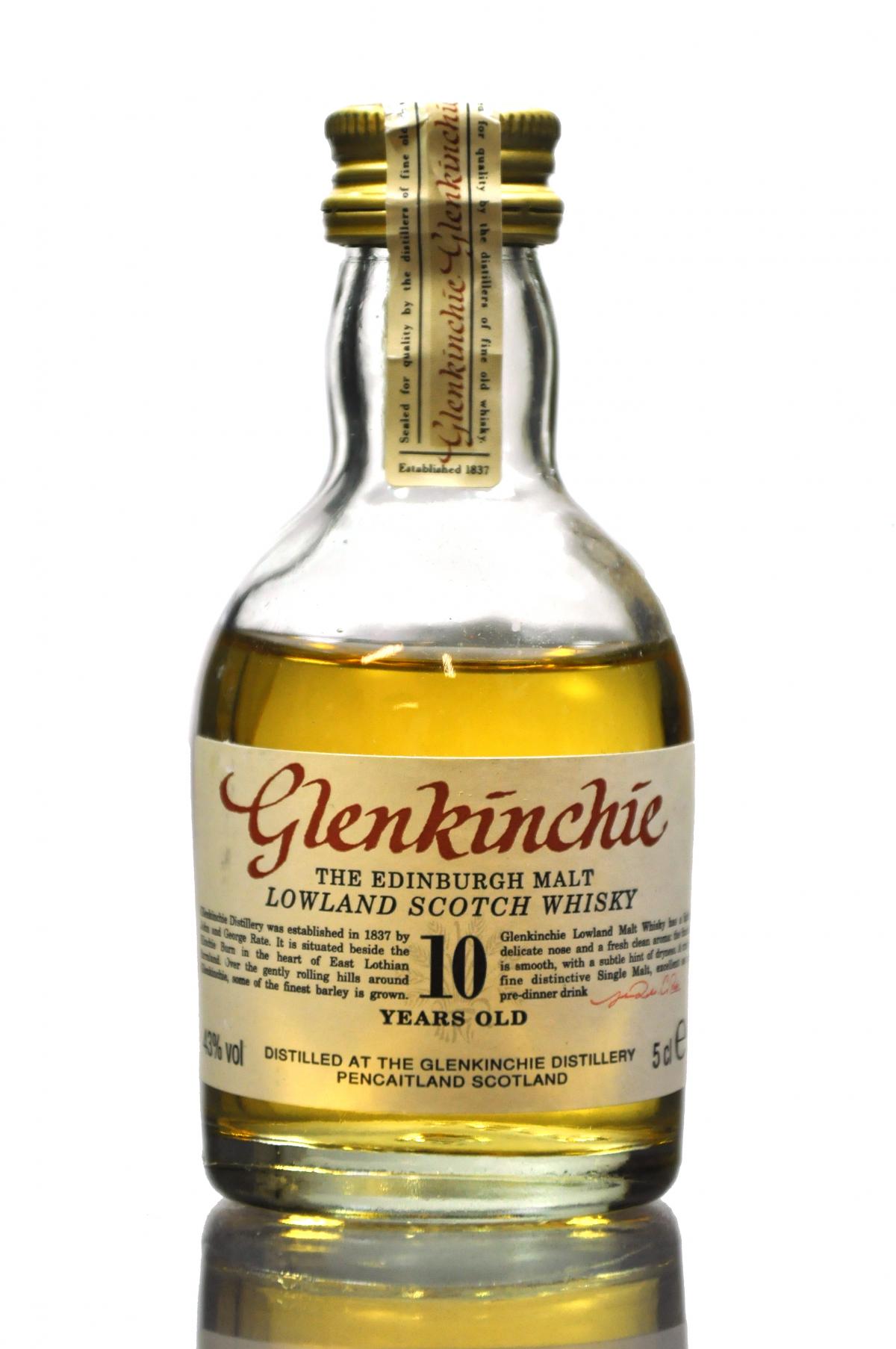 Glenkinchie 10 Year Old Miniature