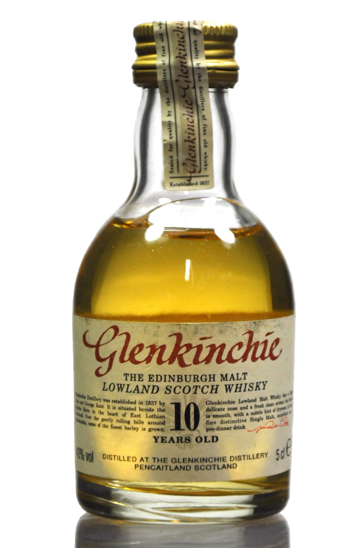Glenkinchie 10 Year Old Miniature