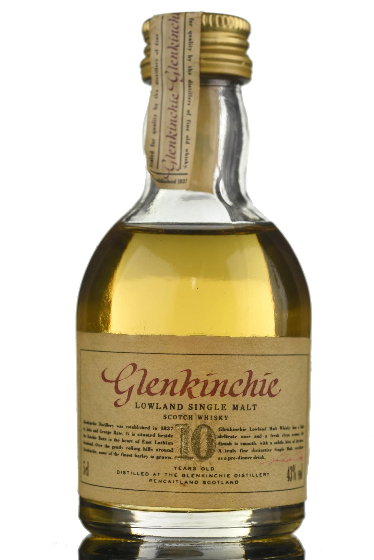 Glenkinchie 10 Year Old Miniature