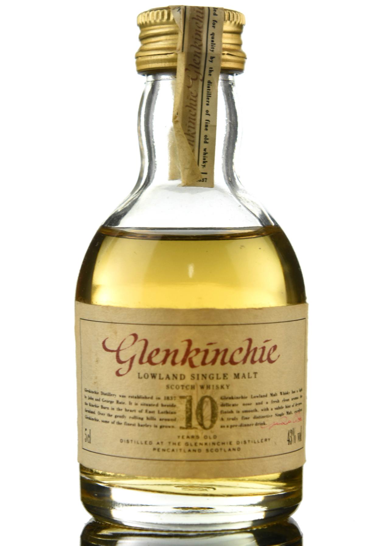 Glenkinchie 10 Year Old Miniature